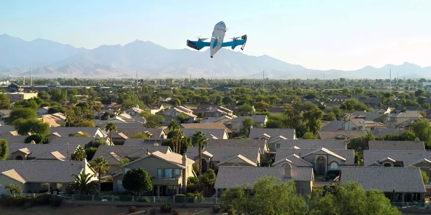 Amazon is begonnen met het leveren van Apple-apparatuur per drone