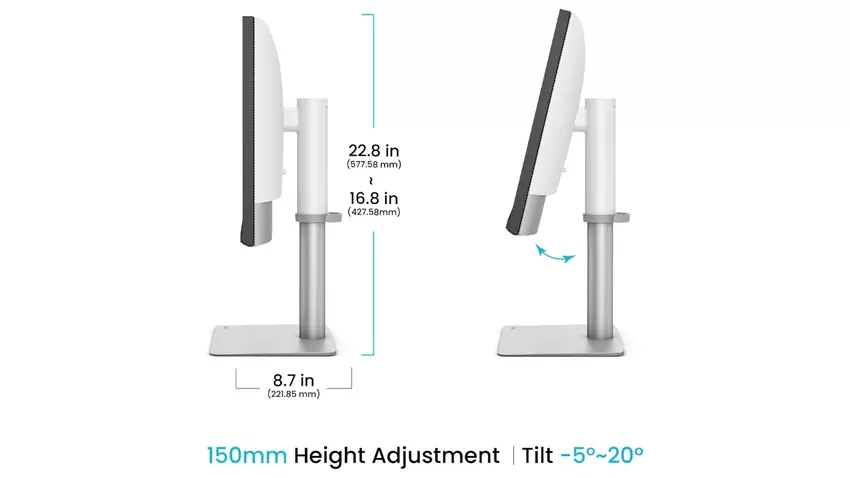 BenQ PD2730S USB-C-monitor MacBook