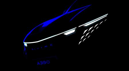 Alpine heeft het eerste beeld van de A390 "sportieve fastback" vrijgegeven