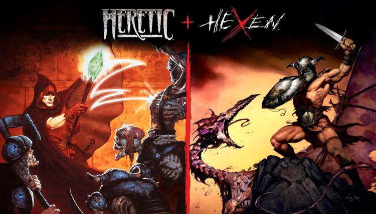 De iconische Heretic en Hexen zijn ...