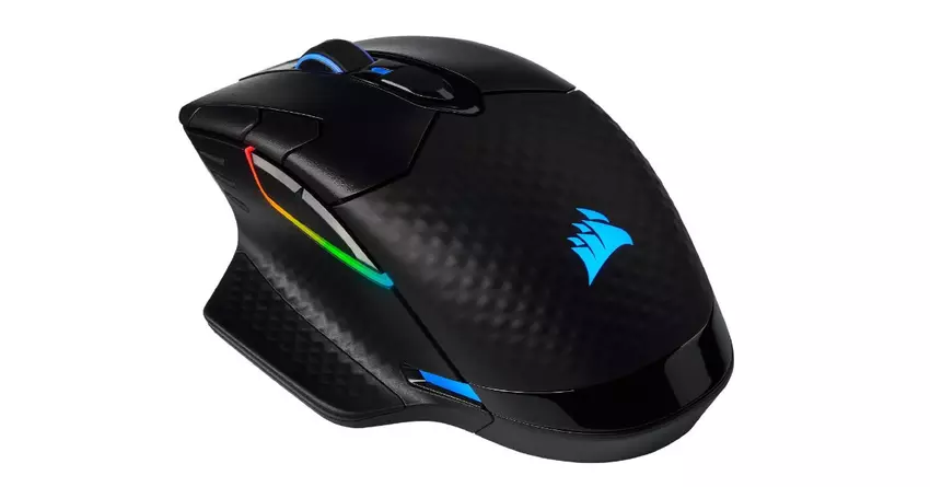Corsair Dark Core RGB Pro top wireless muis voor gamers