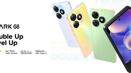 Tecno Spark Go (2024) is een budgetsmartphone met Android 13, 90Hz scherm en 5000 mA*h batterij geprijsd vanaf $80