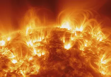 Een extreme magnetische storm heeft de ...