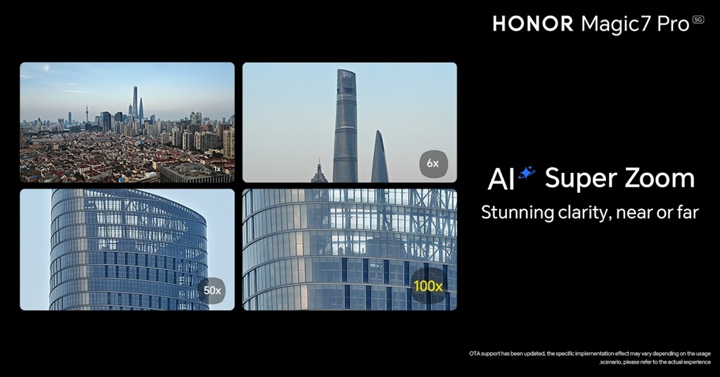 Inzoomend op excellentie: Een diepgaande kijk op Honor's nieuwe Super Zoom functie Honor Super Zoom: De toekomst van smartphone fotografie onthullen