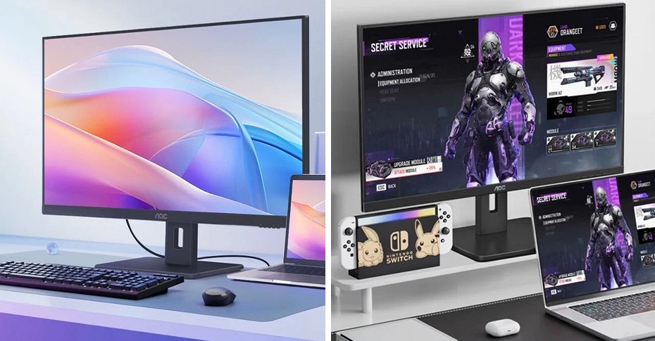 AOC Q27E12C - QHD IPS-monitor met 100Hz verversingssnelheid voor de prijs van $140 AOC Q27E12C - QHD IPS-monitor met 100Hz verversingssnelheid voor de prijs van $140