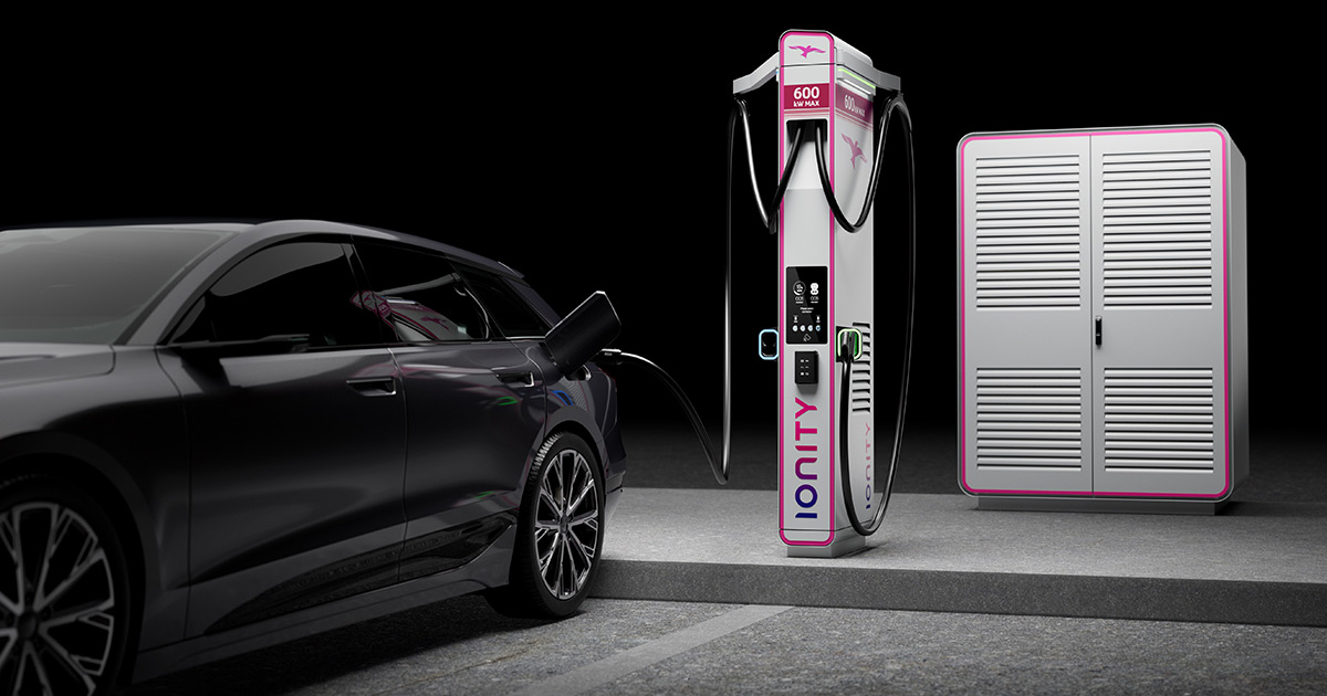 Technologie in actie: 600 kW opladen van Ionity voor elektrische voertuigen De kracht van Ionity: nieuwe 600 kW laadstations voor elektrische voertuigen