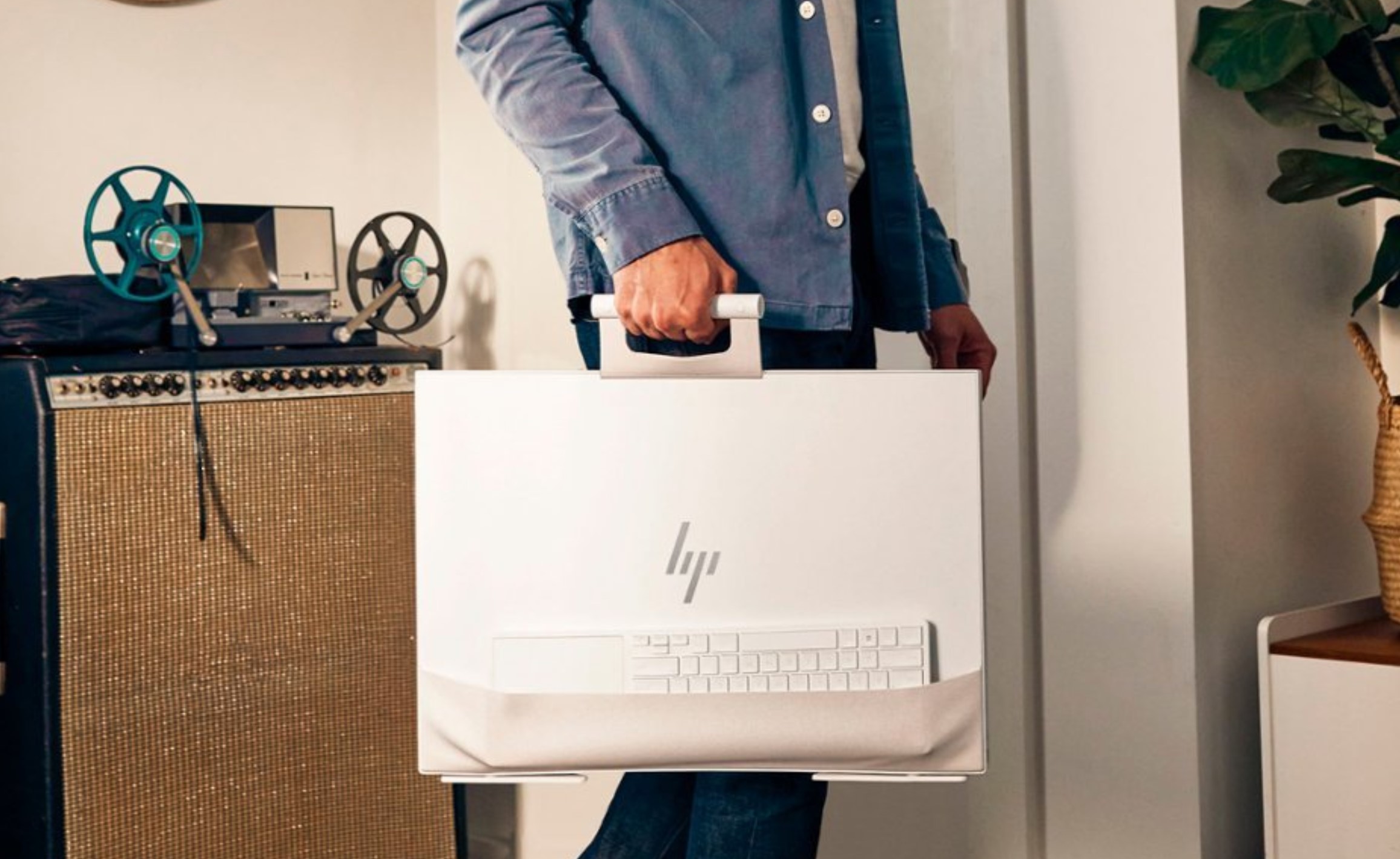 HP Envy Move: een draagbaar monoblock dat geen stopcontact nodig heeft om te werken HP Envy Move: een draagbaar monoblock dat geen stopcontact nodig heeft om te werken