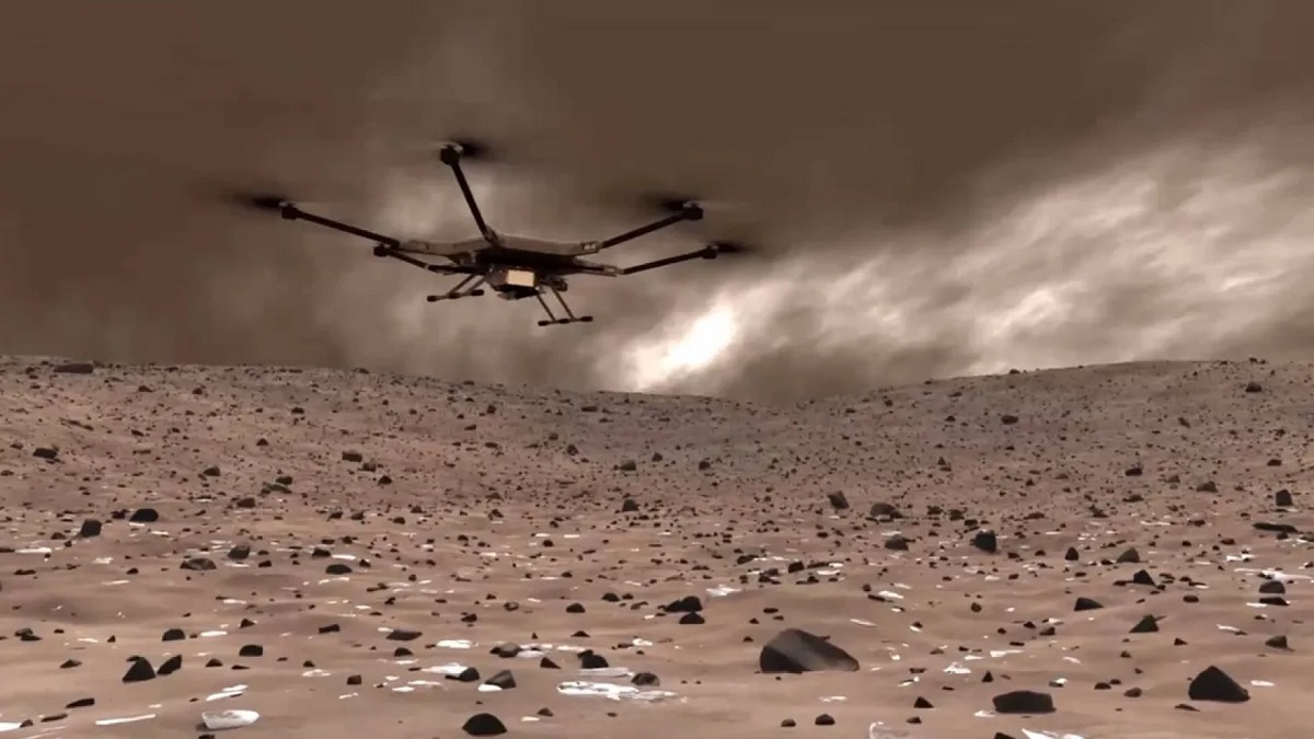 Mars Chopper: Hoe ingenieurs een helikopter voorbereiden voor verkenning op Mars Missie naar Mars: Nieuw Mars Chopper concept spreekt tot de verbeelding