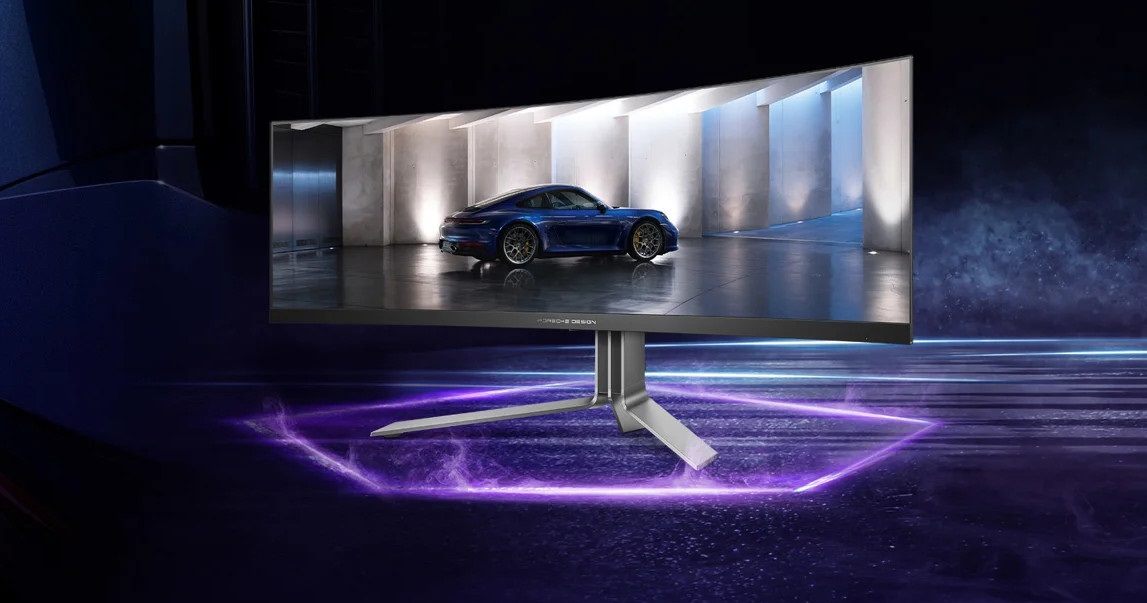 AOC is begonnen met de verkoop van de 2350 dollar Porsche Design Agon Pro gaming monitor AOC is begonnen met de verkoop van de 2350 dollar Porsche Design Agon Pro gaming monitor