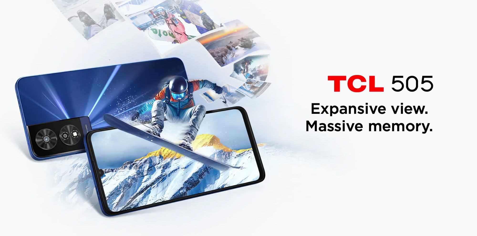 TCL 505: budgetsmartphone met 90Hz-scherm, MediaTek Helio G36-chip en 5010mAh-batterij TCL 505: budgetsmartphone met 90Hz-scherm, MediaTek Helio G36-chip en 5010mAh-batterij