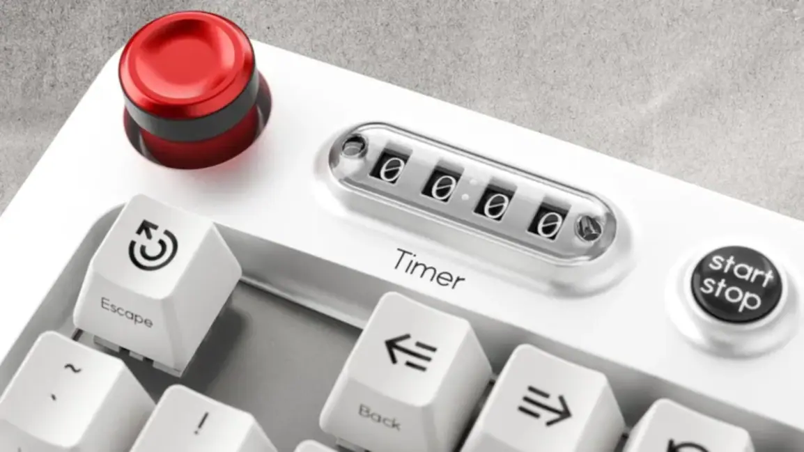 Astrohaus Freewrite Wordrunner - Innovatief toetsenbord met geïntegreerde woordenteller Astrohaus Freewrite Wordrunner: Een revolutie in de wereld van mechanische toetsenborden voor schrijvers