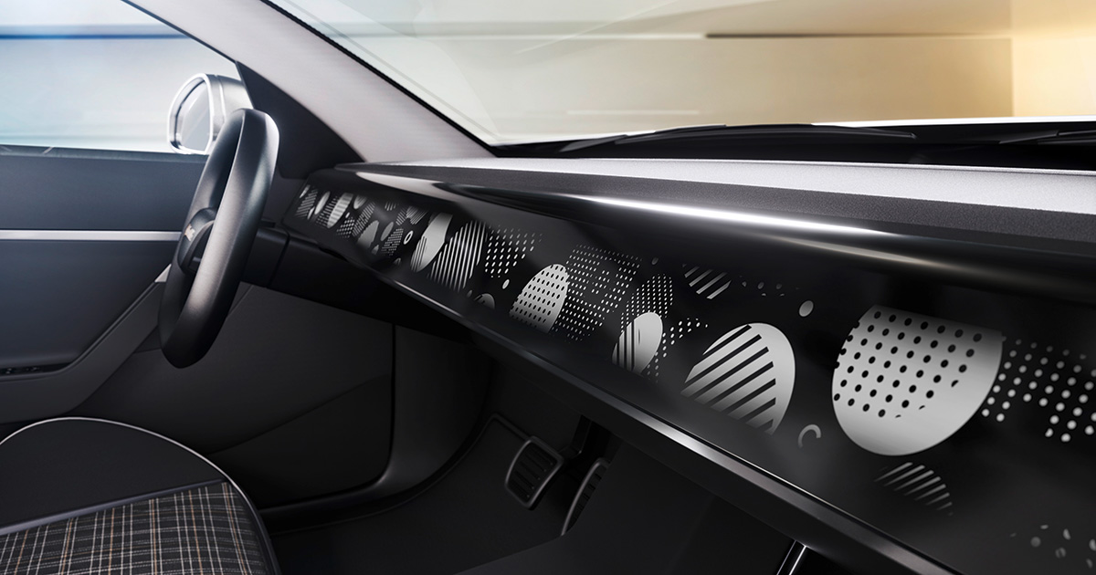 Een nieuwe trend in de auto-industrie: cockpits met E Ink displays Een revolutie in design: E-inktdisplay in de cockpit van een auto