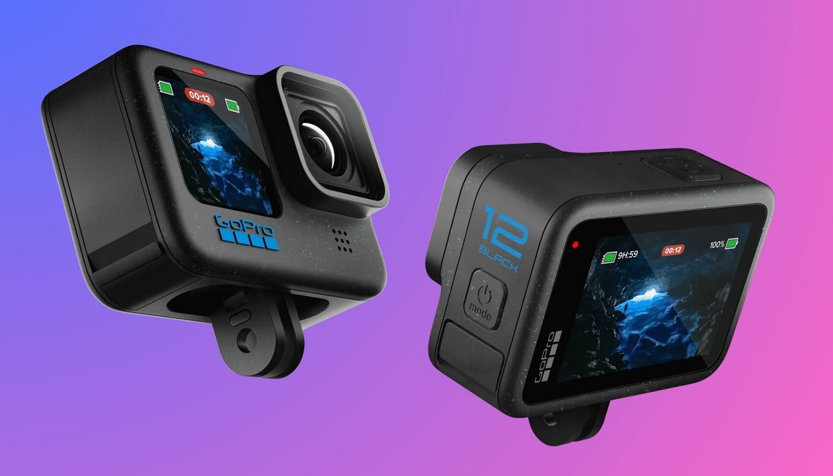 GoPro heeft de Hero 12 Black actiecamera onthuld met een verbeterde batterijlevensduur, ondersteuning voor 5,3K, 4K HDR en Apple AirPods, met een prijskaartje van 399 dollar. GoPro heeft de Hero 12 Black actiecamera onthuld met een verbeterde batterijlevensduur, ondersteuning voor 5,3K, 4K HDR en Apple AirPods, met een prijskaartje van 399 dollar.