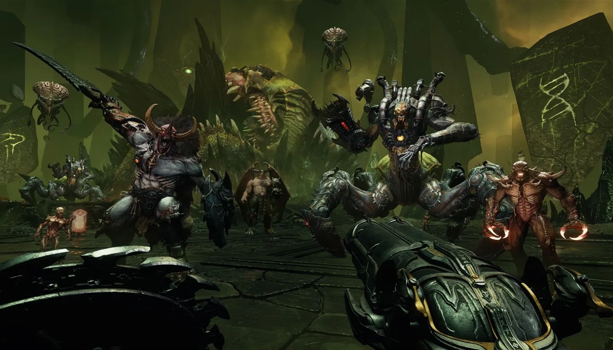 De nieuwe poster voor DOOM: The Dark Ages is een terugkeer naar de donkere eeuwen