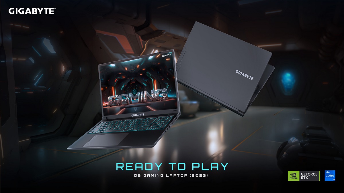 Gigabyte G6 is een gaming-laptop met 13e generatie Intel Core, GeForce RTX 40 grafische kaarten en 165Hz beeldscherm Gigabyte G6 is een gaming-laptop met 13e generatie Intel Core, GeForce RTX 40 grafische kaarten en 165Hz beeldscherm