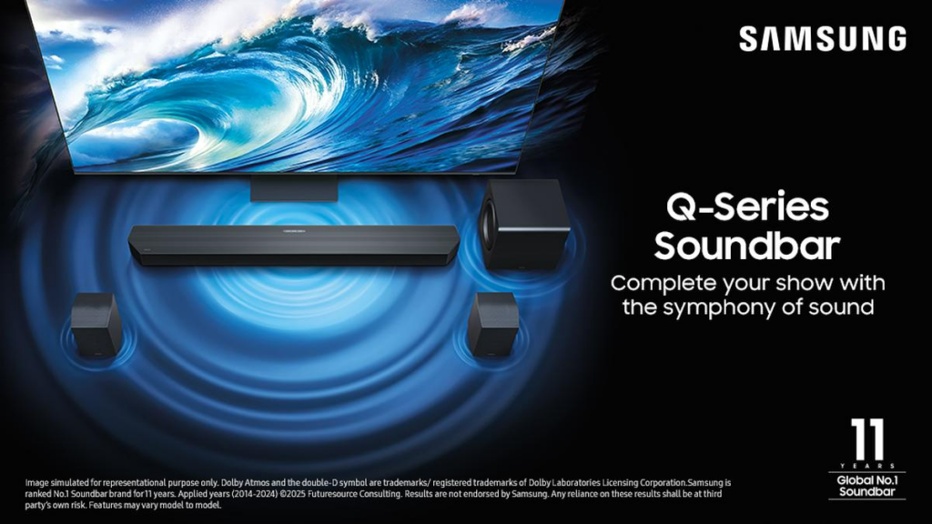 Samsung brengt soundbars uit met kunstmatige intelligentie Samsung brengt soundbars uit met kunstmatige intelligentie