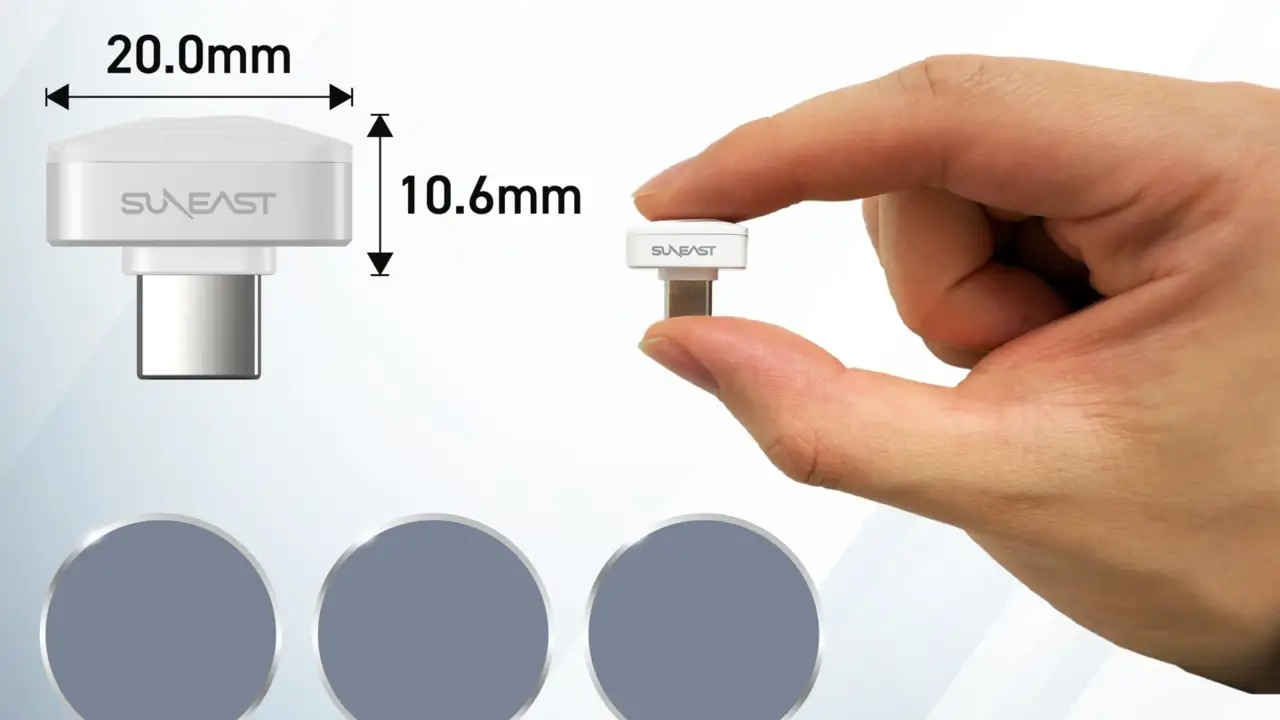 Maak kennis met Suneast Nano - datasnelheid in een compact formaat Suneast Nano: compacte snelheid in je zak