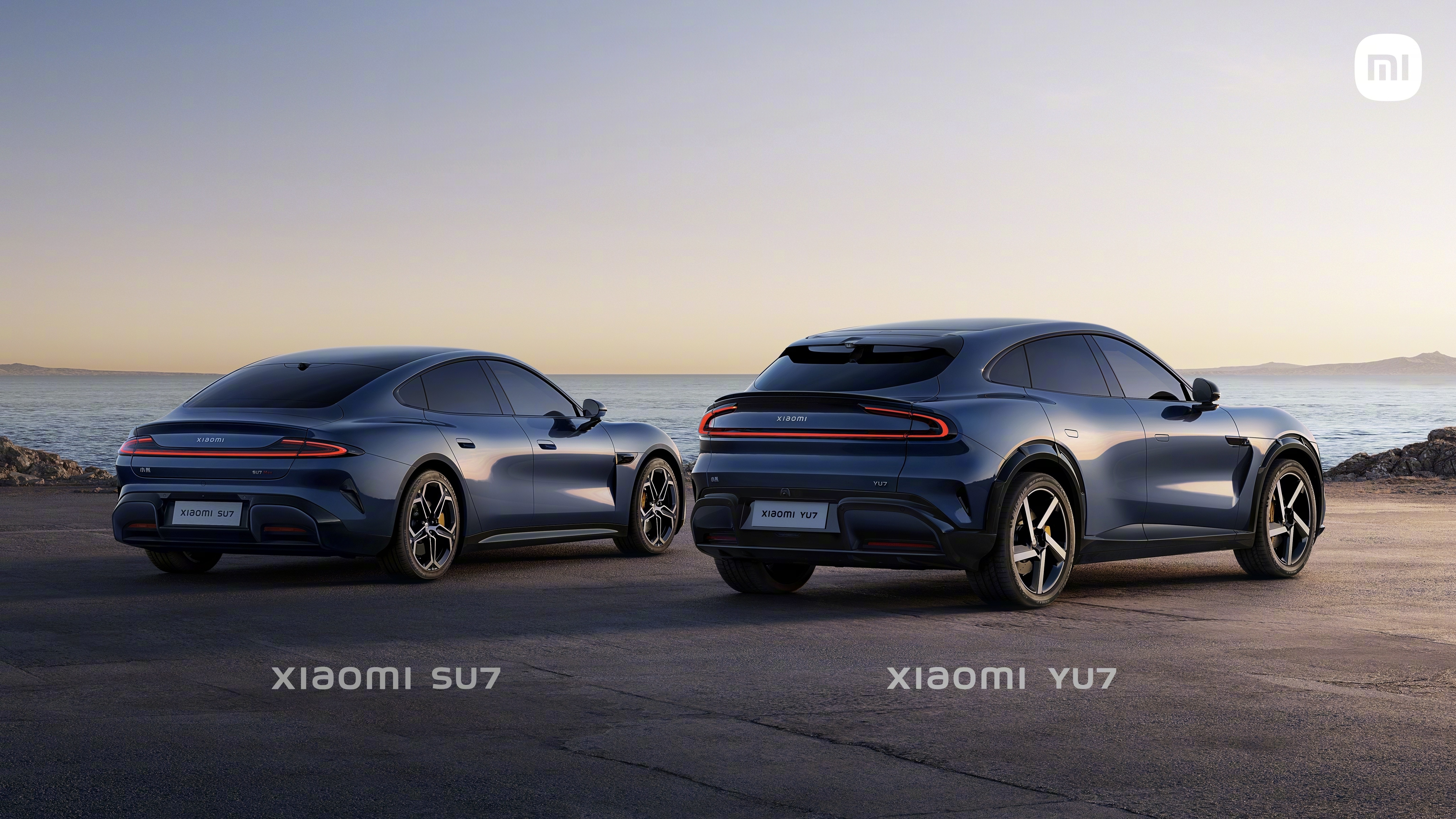 Xiaomi SU7 en YU7 elektrische auto's Xiaomi SU7 en YU7 elektrische auto's