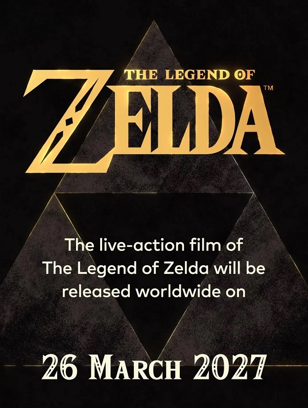 De filmposter van The Legend of Zelda. De filmposter van The Legend of Zelda.