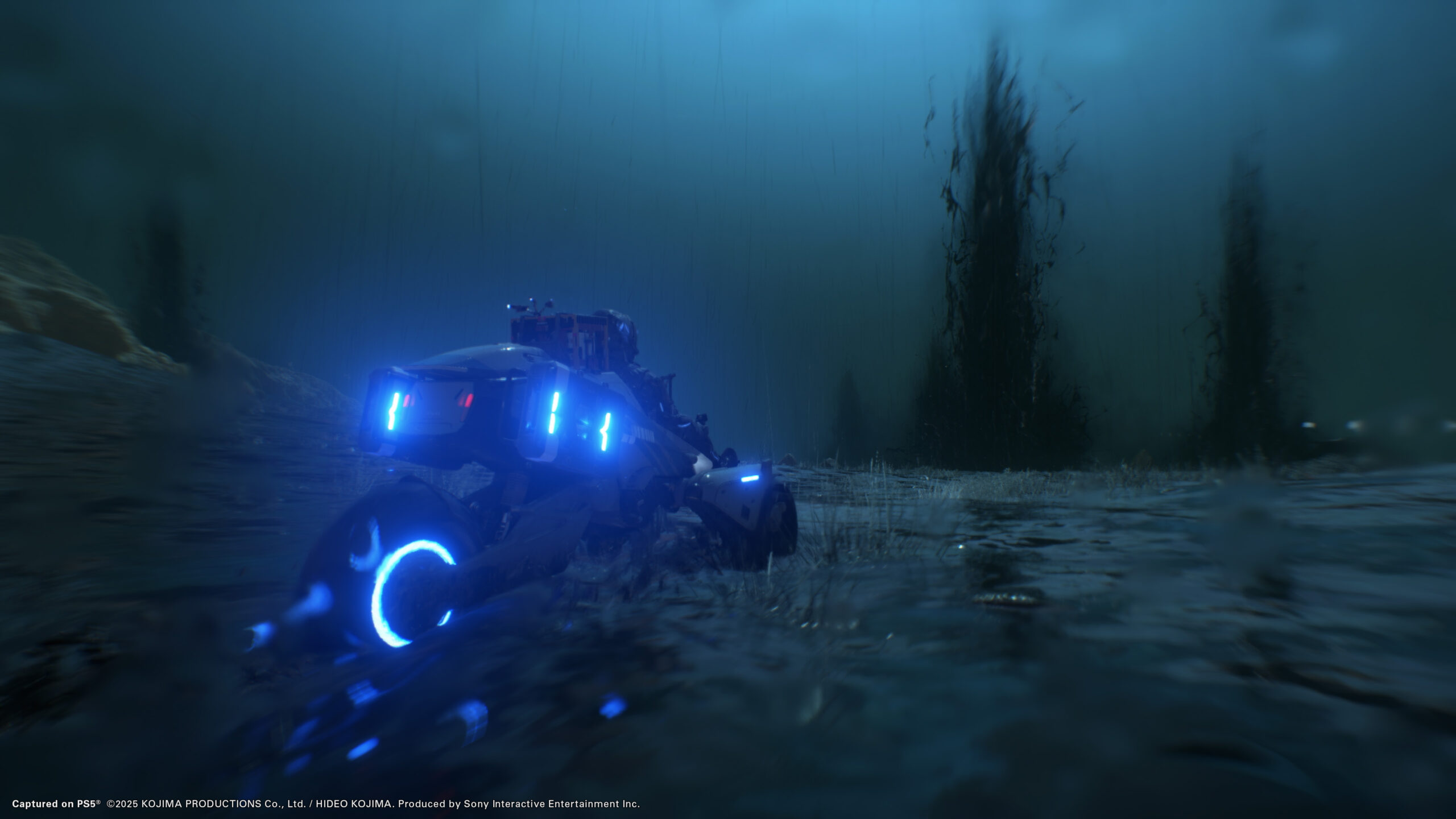 Screenshot van Death Stranding 2: On the Beach, toont nieuwe adembenemende landschappen Screenshot van Death Stranding 2: On the Beach, toont nieuwe adembenemende landschappen