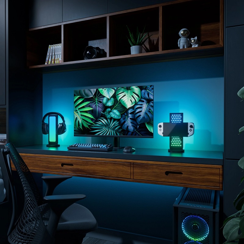 Pegboard Desk Dock - lighting Pegboard Desk Dock - lighting