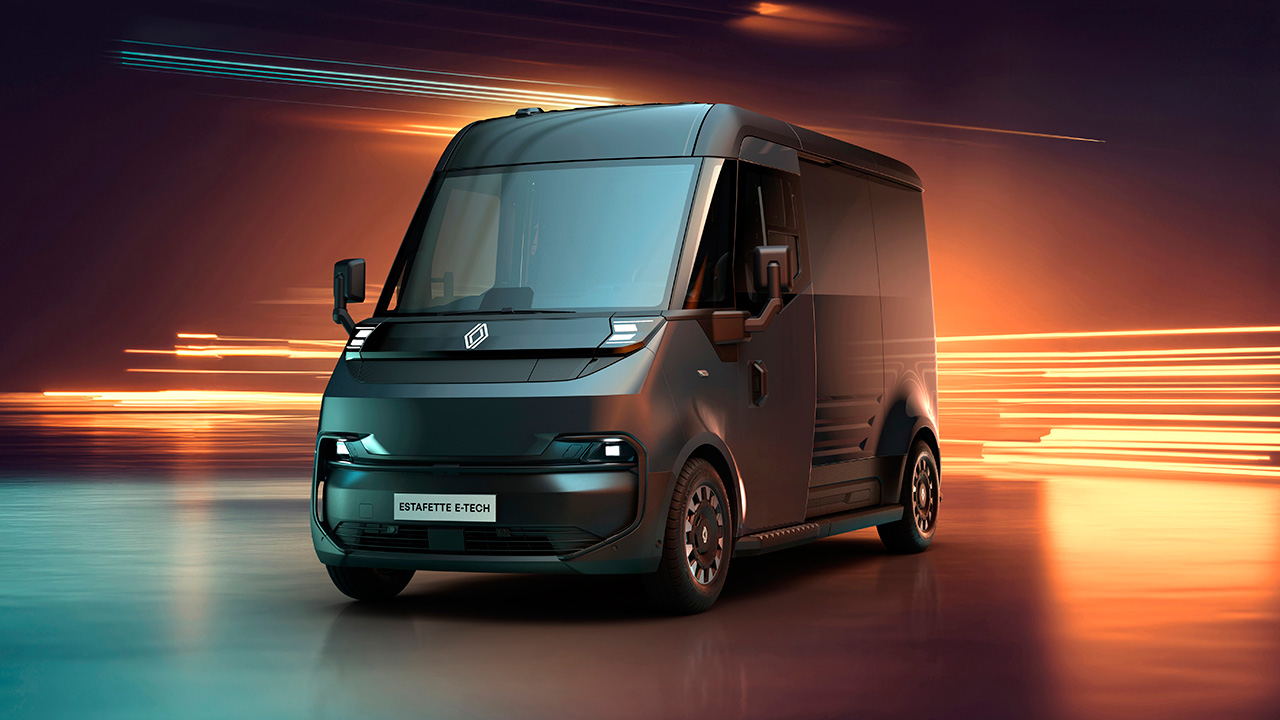 Elektrische bedrijfswagen Estafette Elektrische bedrijfswagen Estafette
