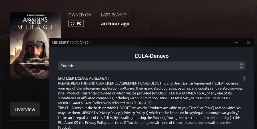 Piraten zijn niet welkom in Bagdad: Ubisoft heeft Denuvo DRM-beveiliging geïmplementeerd in Assassin's Creed Mirage in een Day One patch-2 Piraten zijn niet welkom in Bagdad: Ubisoft heeft Denuvo DRM-beveiliging geïmplementeerd in Assassin's Creed Mirage in een Day One patch-2