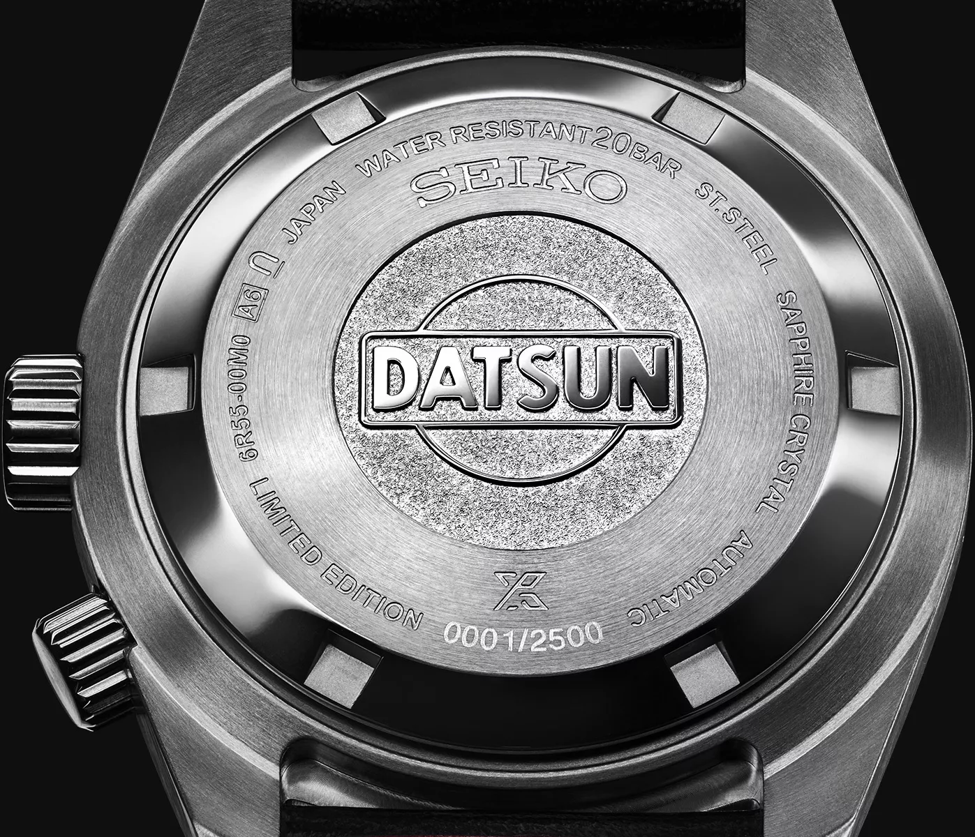 Seiko Prospex Speedtimer SPB517 horloge case back