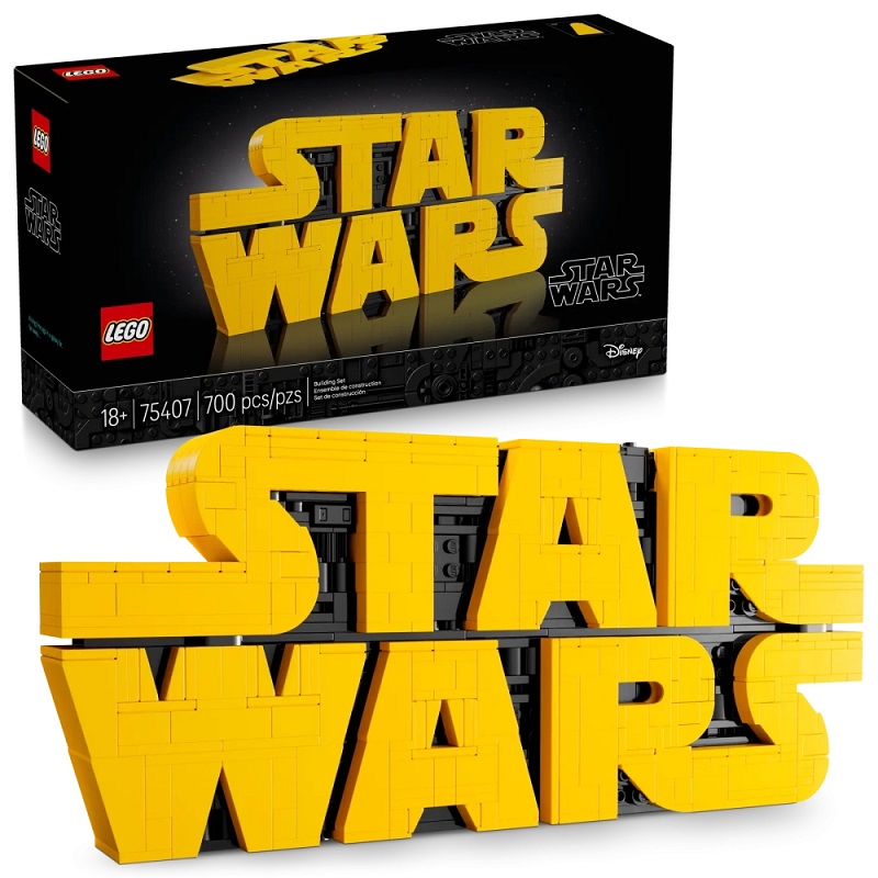 Lego Brick-Built Star Wars Logo Constructor Lego Brick-Built Star Wars Logo Constructor