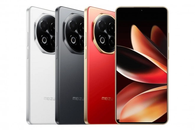 Meizu Note 16 smartphone in de kleur Deficit Red Meizu Note 16 smartphone in de kleur Deficit Red