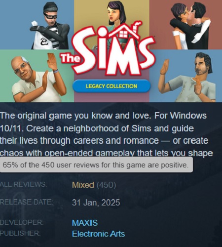 Een afbeelding uit De Sims 1 Een afbeelding uit De Sims 1