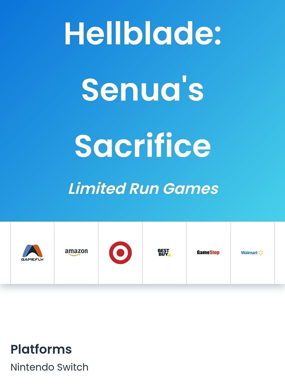 Hellblade: Senua's Sacrifice Afbeelding van Hellblade: Senua's Sacrifice
