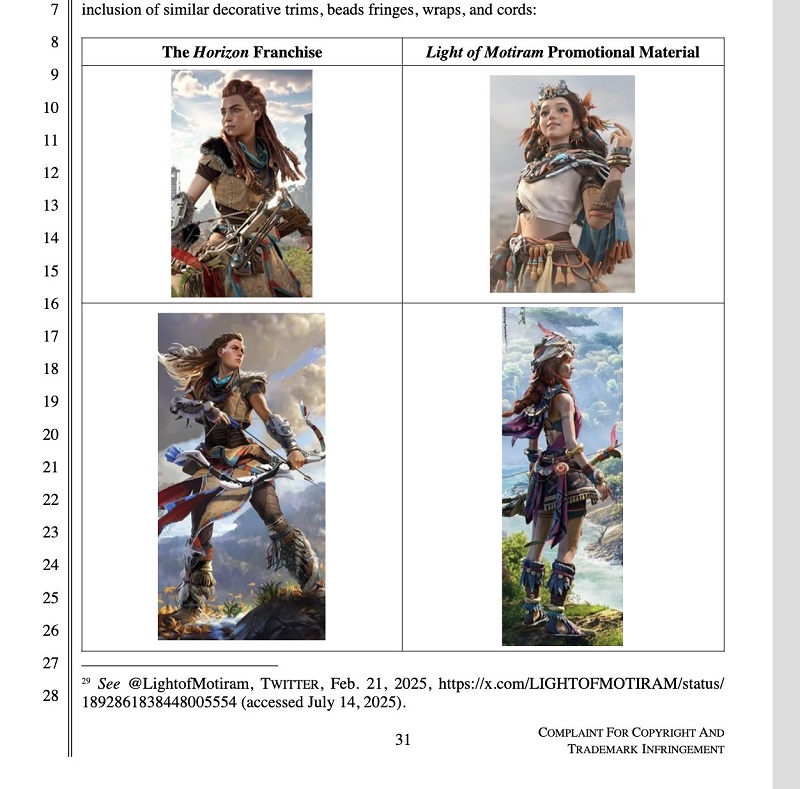 Graphics from the game Light of Motiram