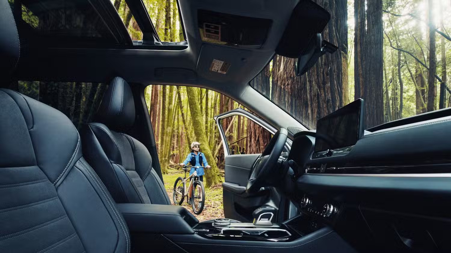 Interieur van Mitsubishi Outlander 2025 Trail Edition