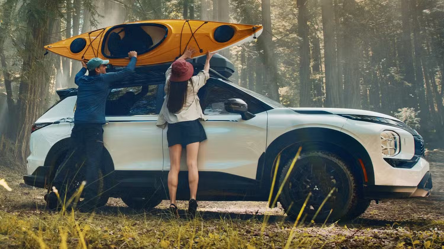 Voorkant van Mitsubishi Outlander 2025 Trail Edition