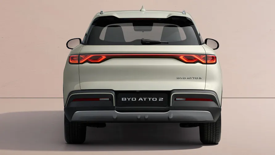 BYD Atto 2 achterkant BYD Atto 2 achterkant