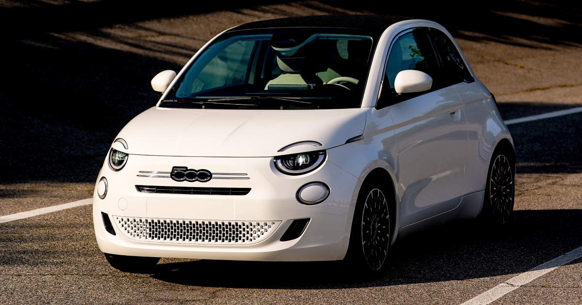 Fiat 500 Hybrid vooraanzicht