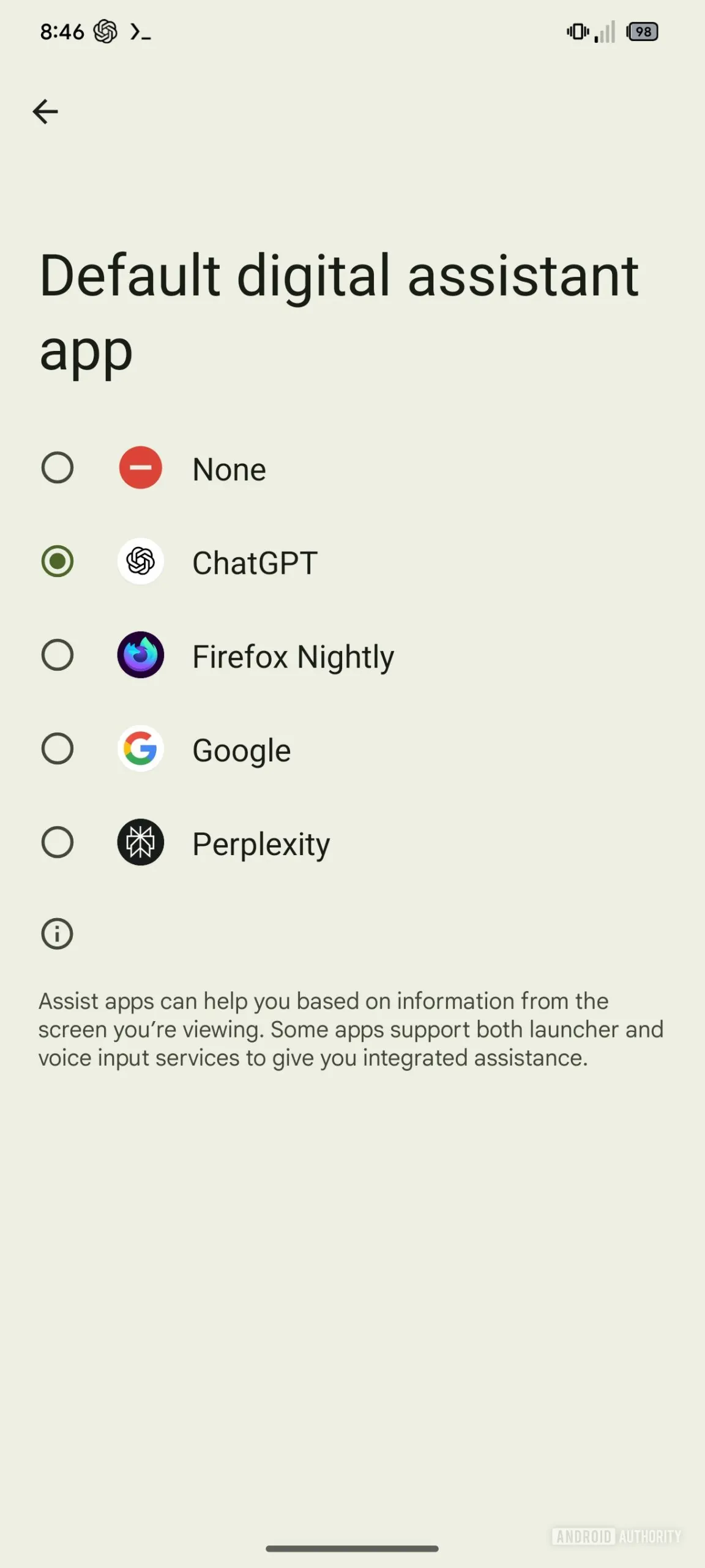 ChatGPT op Android ChatGPT op Android