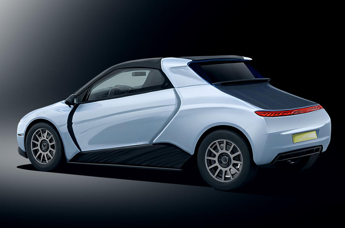 Mika elektrische microauto Mika elektrische microauto