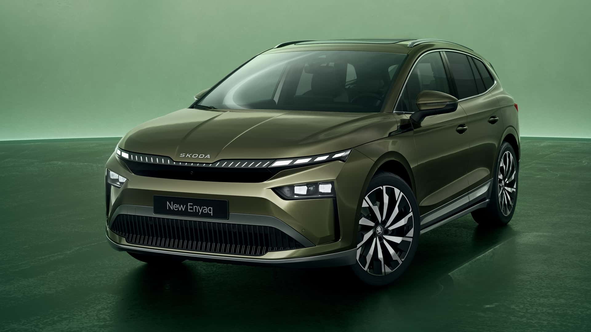 Eerste foto van de vernieuwde Skoda Enyaq en Enyaq Coupé Eerste foto van de vernieuwde Skoda Enyaq en Enyaq Coupé