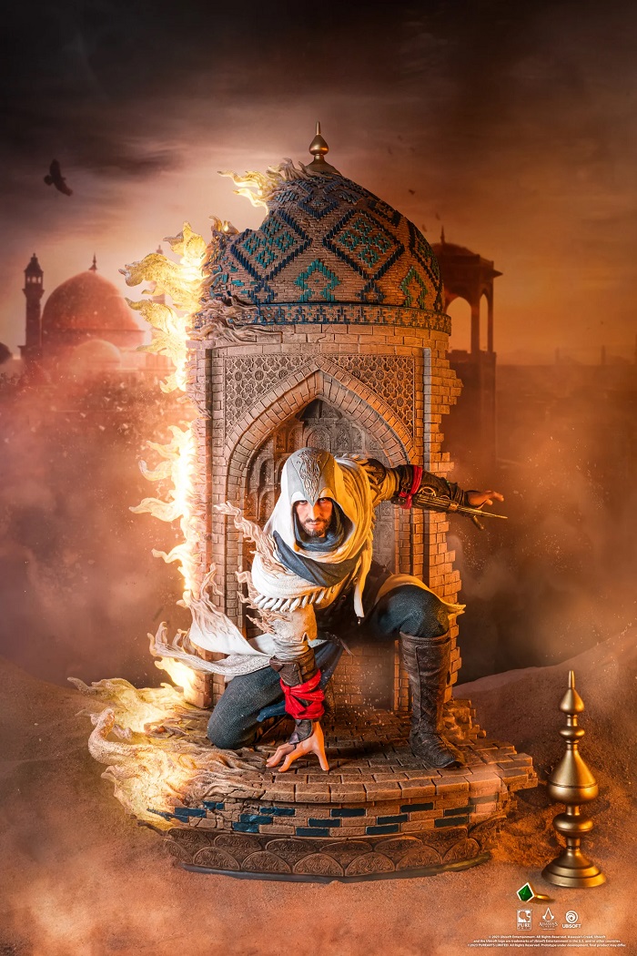 Er is een prachtig gedetailleerd collectible figuur onthuld van Assassin's Creed Mirage protagonist Basim. Pre-orders zijn nu open-2 Er is een prachtig gedetailleerd collectible figuur onthuld van Assassin's Creed Mirage protagonist Basim. Pre-orders zijn nu open-2