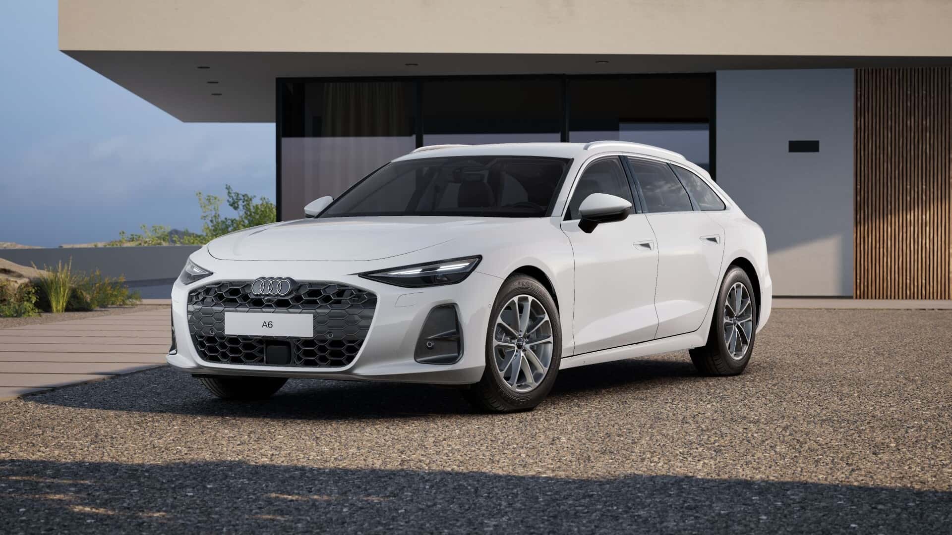 Ontwerp van de Audi A6 Avant 2025 in de basisconfiguratie Ontwerp van de Audi A6 Avant 2025 in de basisconfiguratie