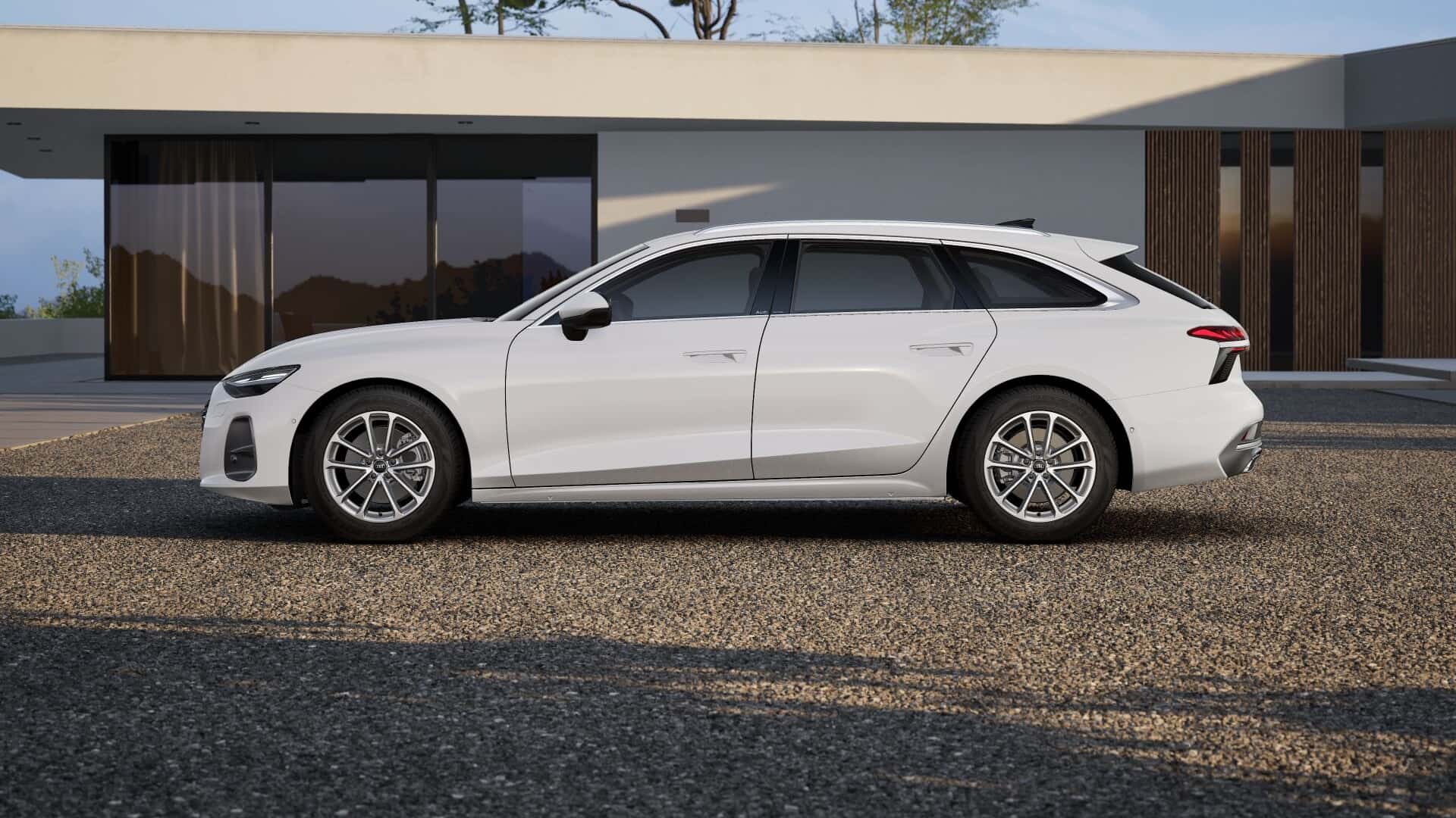 Ontwerp van de Audi A6 Avant 2025 in de basisconfiguratie Ontwerp van de Audi A6 Avant 2025 in de basisconfiguratie