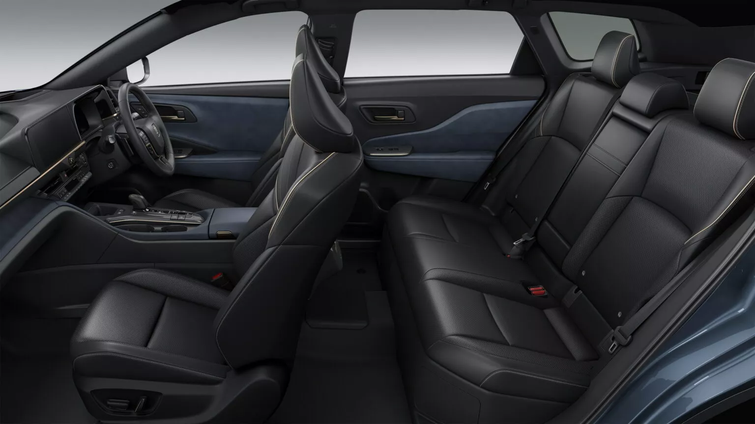 Interieur van de Toyota Crown Estate Interieur van de Toyota Crown Estate