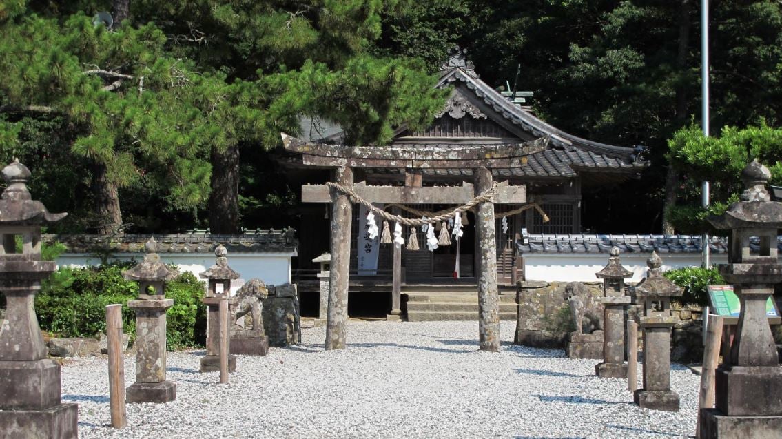 Watazumi schrijn Watazumi schrijn op het eiland Tsushima