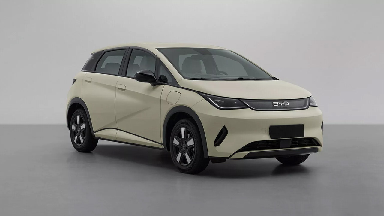 Gerenoveerde BYD Dolphin 2026: vooraanzicht Gerenoveerde BYD Dolphin 2026: vooraanzicht