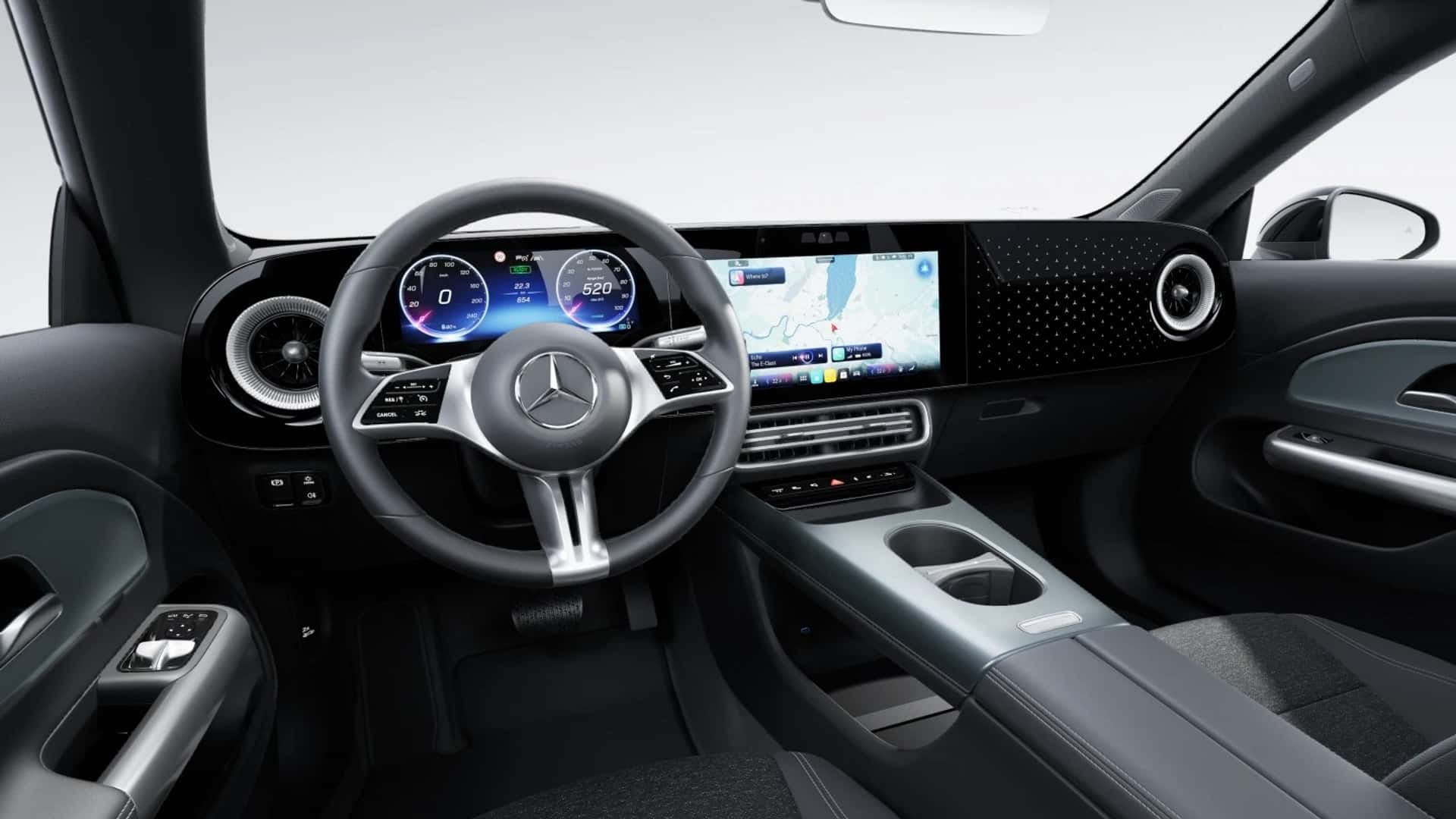 Exterieur van de nieuwe Mercedes-Benz CLA Exterieur van de nieuwe Mercedes-Benz CLA