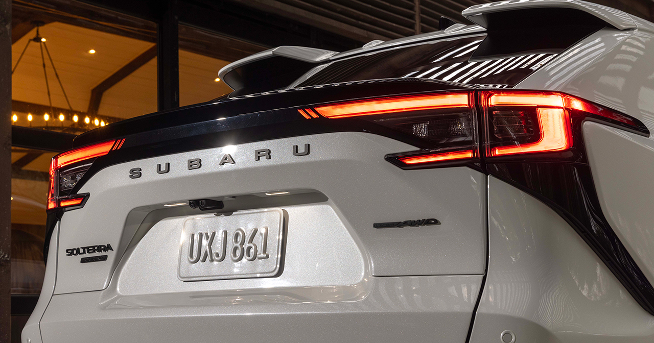 Interieur van de vernieuwde Subaru Solterra 2026 Interieur van de vernieuwde Subaru Solterra 2026