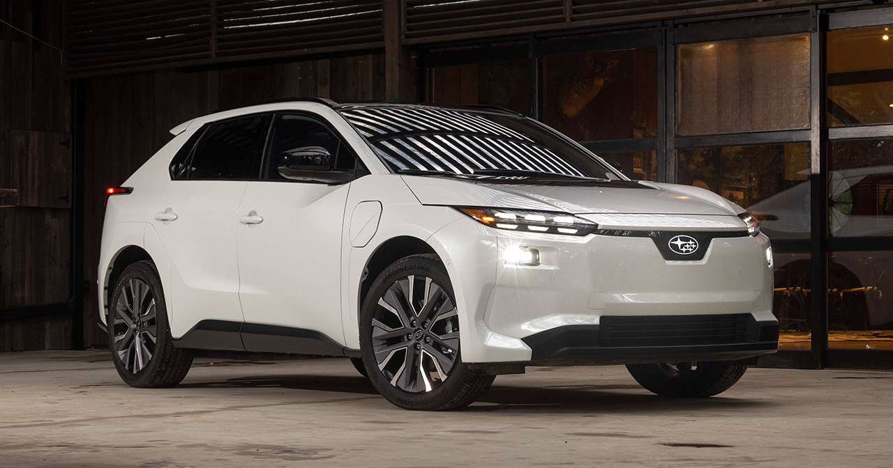 Ontwerp van de vernieuwde Subaru Solterra 2026 Ontwerp van de vernieuwde Subaru Solterra 2026