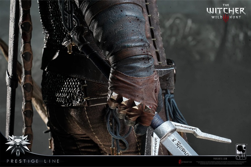 Een figuur van Ciri uit The Witcher Een figuur van Ciri uit The Witcher
